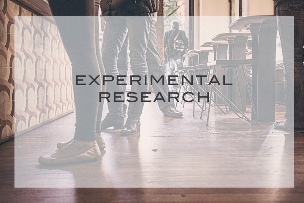 experimental studies in research