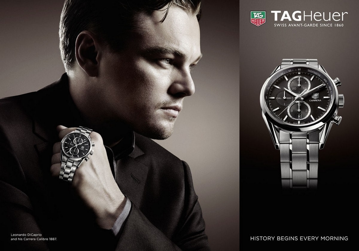 Музыка реклама часов. Леонардо ди Каприо tag Heuer. Tag Heuer часы ди Каприо. Часы Леонардо ди Каприо. Леонардо ди Каприо реклама часов.