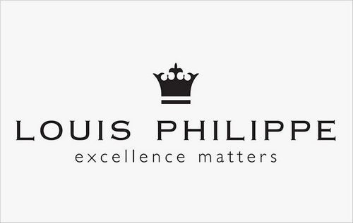 Clothes company logo louis philippe hi-res stock photography and