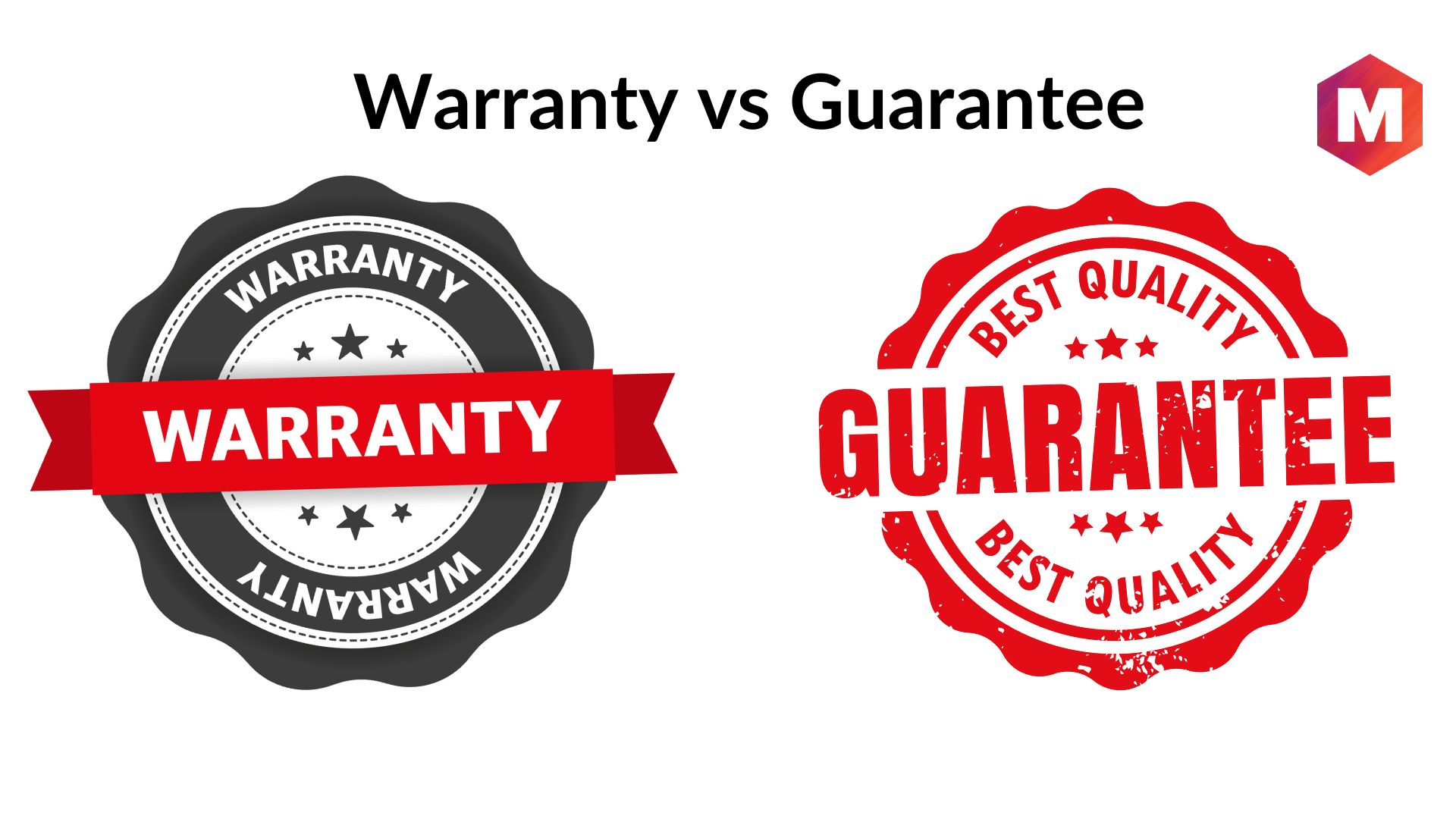 Warranty vs Guarantee - What's the Difference? | Marketing91