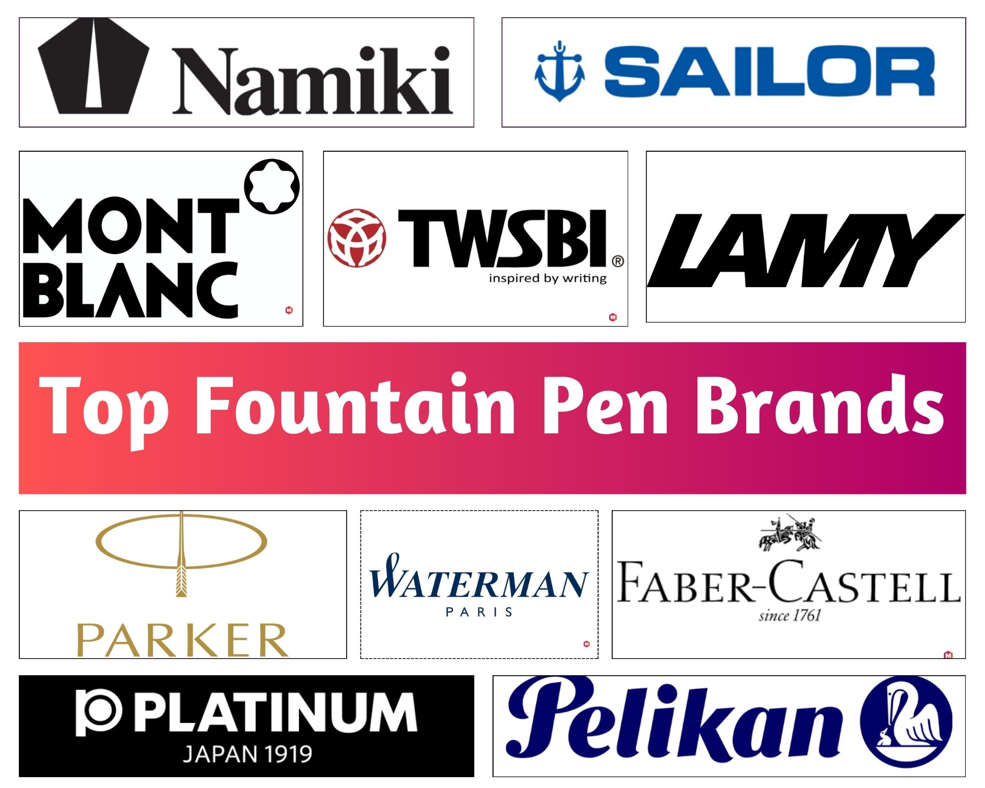 Pen companies shop