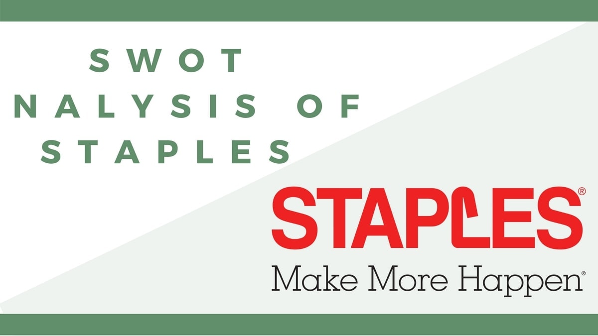 SWOT ANALYSIS OF STAPLES - 3