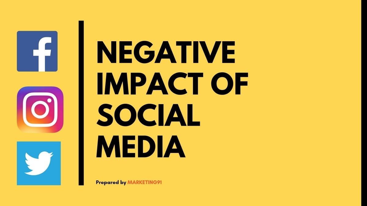 negative effects of social media and technology