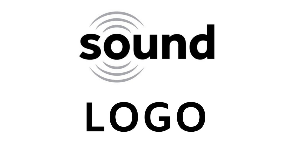 Premium Vector | Sound and music logo design