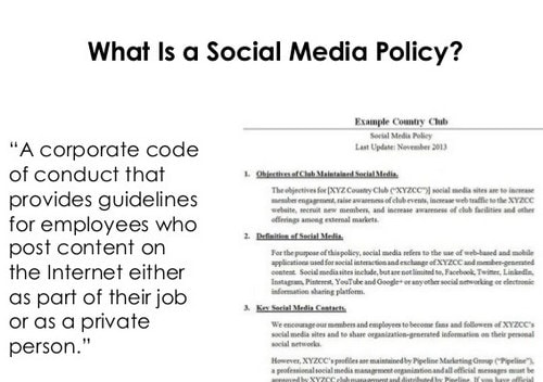 What Is Social Media Policy Importance Advantage And Template