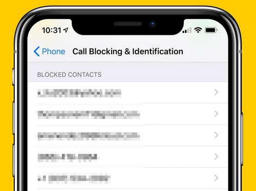 block incoming calls