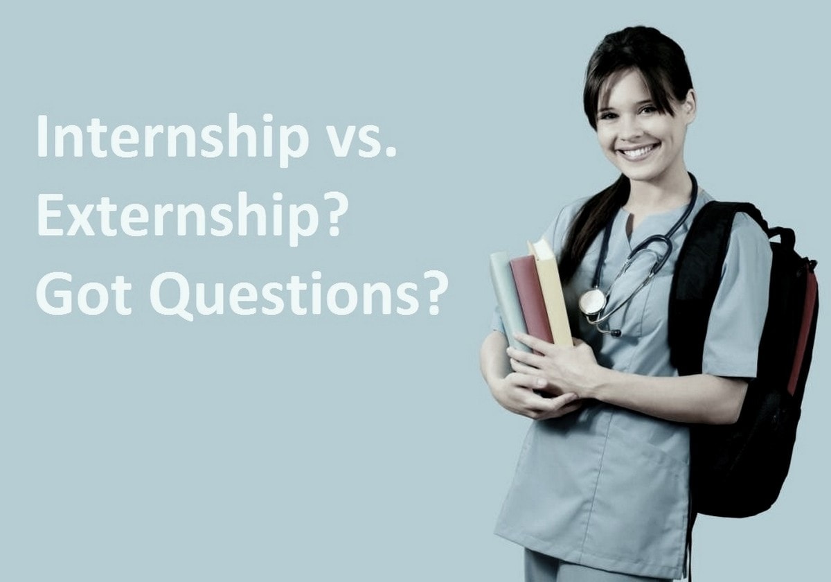 Externship versus Internship - 1