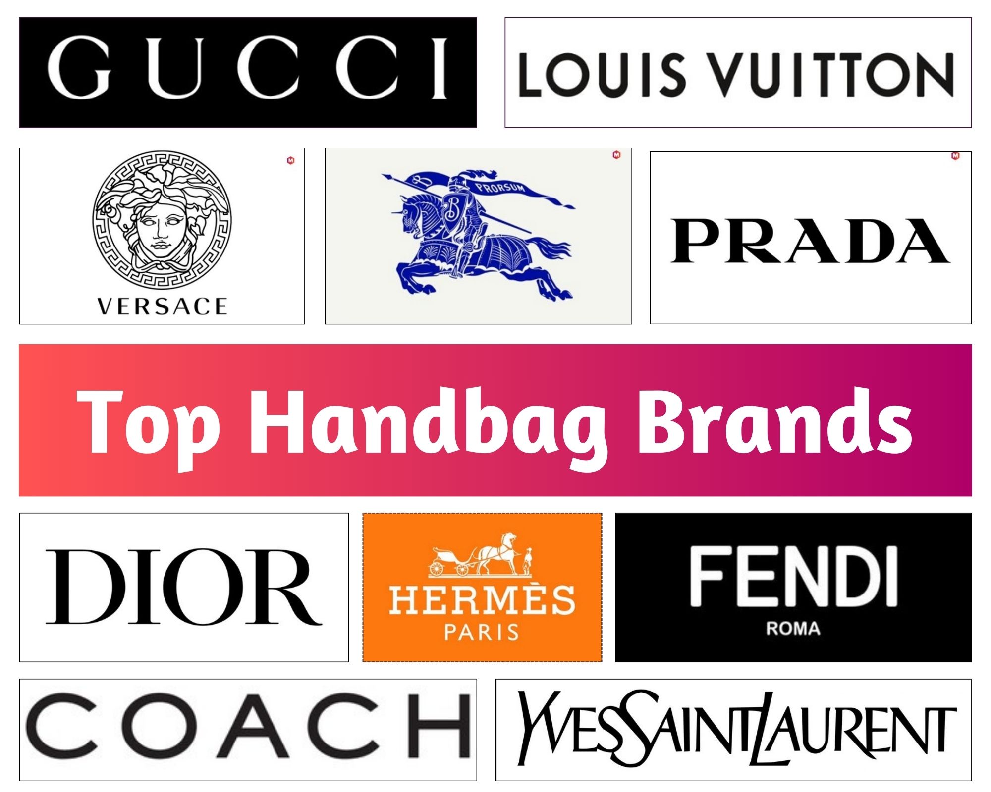 What are some popular fashion brands for luxury handbags? - Quora