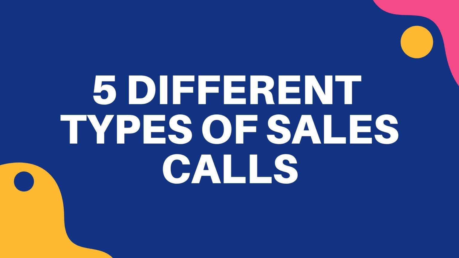 sales call meaning