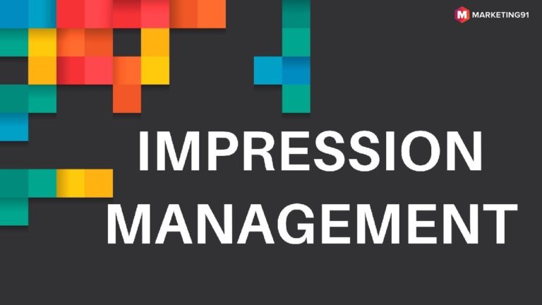deliberate impression management
