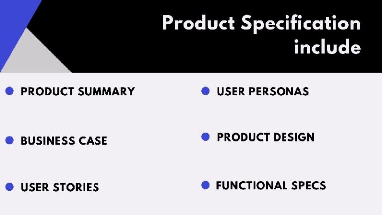 What are Product Specifications and How to write it? | Marketing91