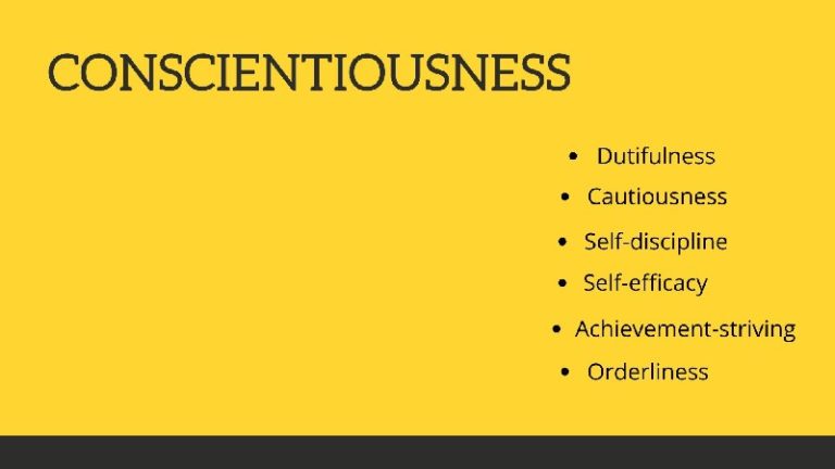 Conscientiousness | Marketing91