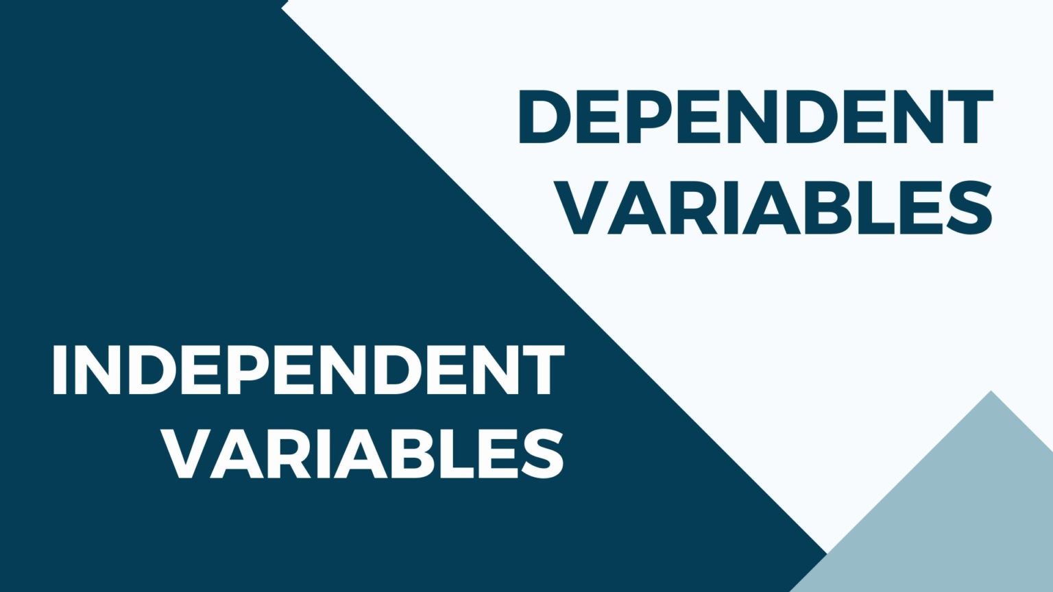 Research Variables - Independent And Dependent Variables | Marketing91