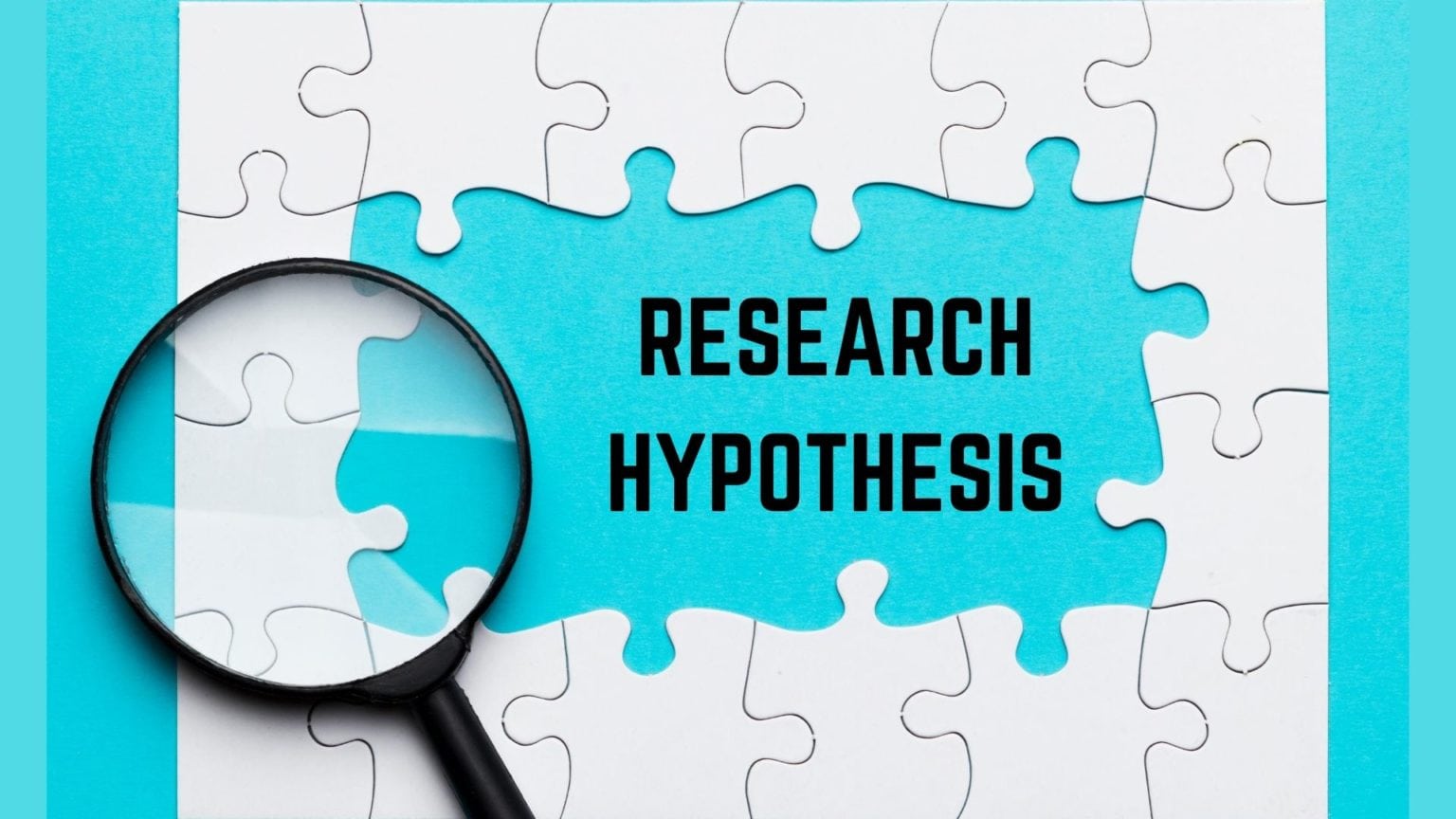hypothesis of research