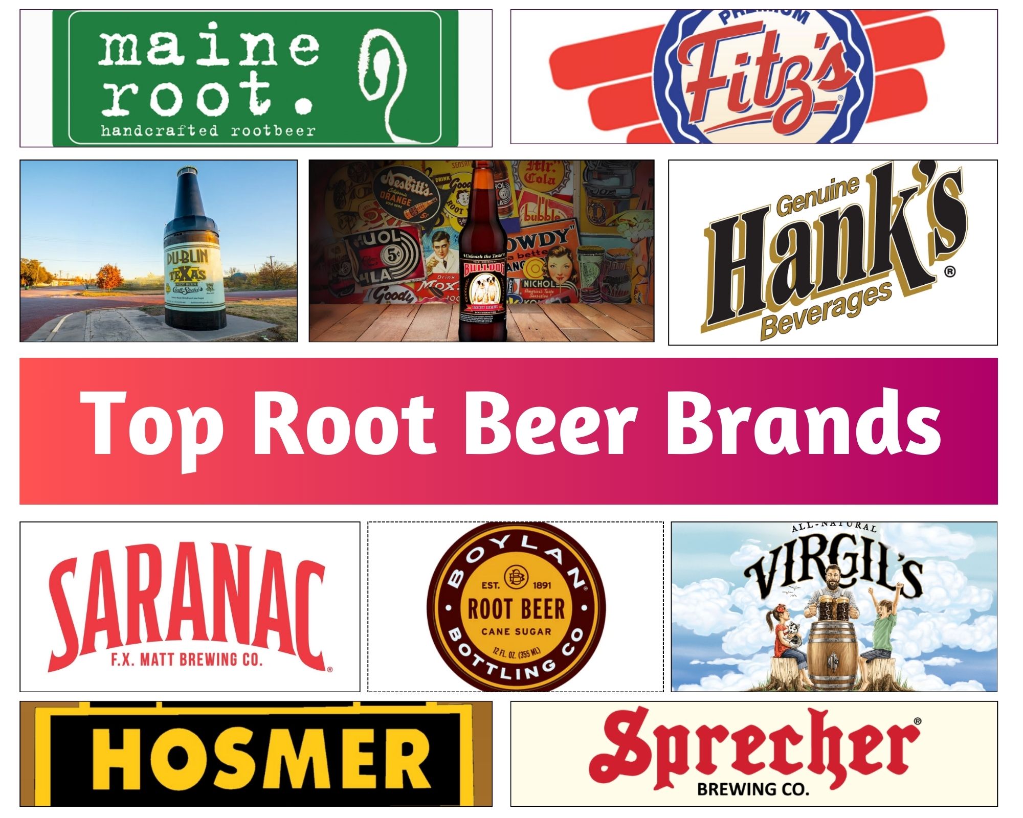 Top Root beer Brands