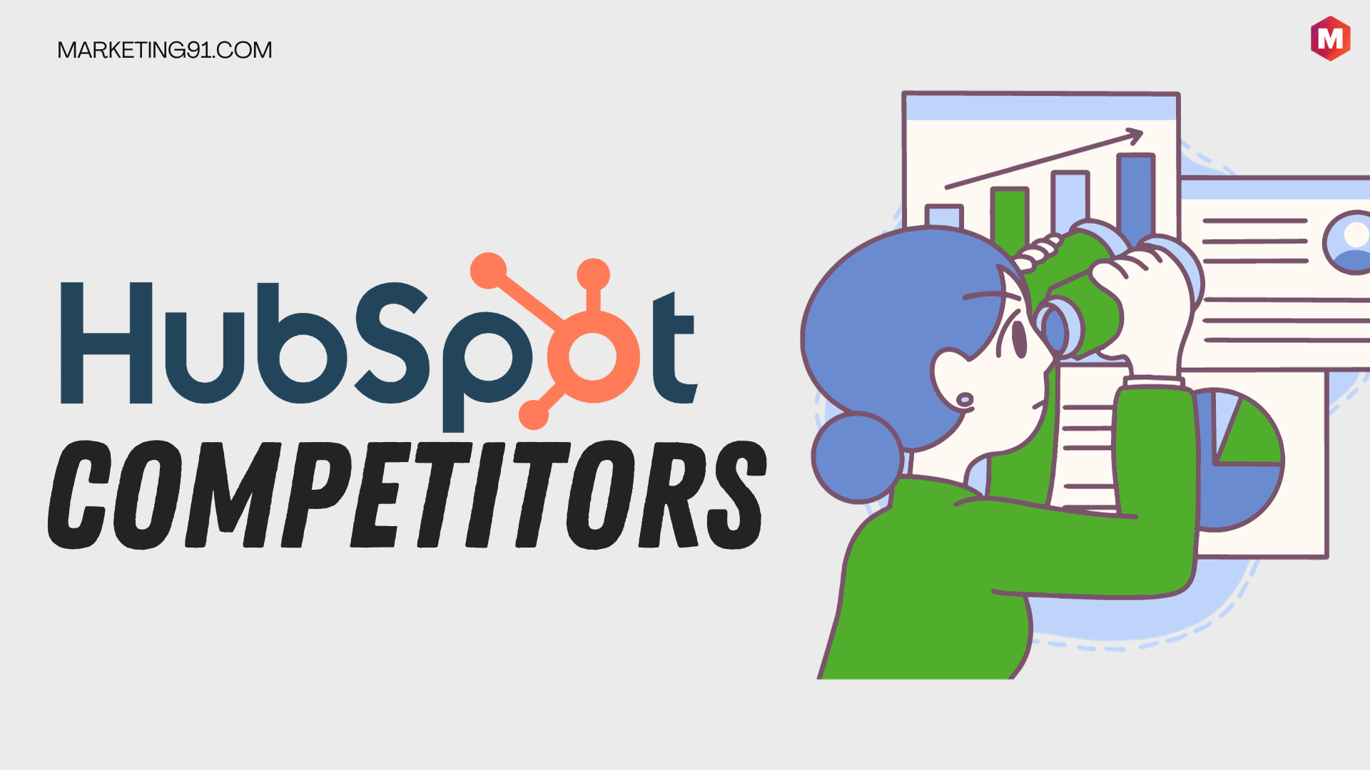 Top 29 HubSpot Competitors & Alternatives in 2024 | Marketing91