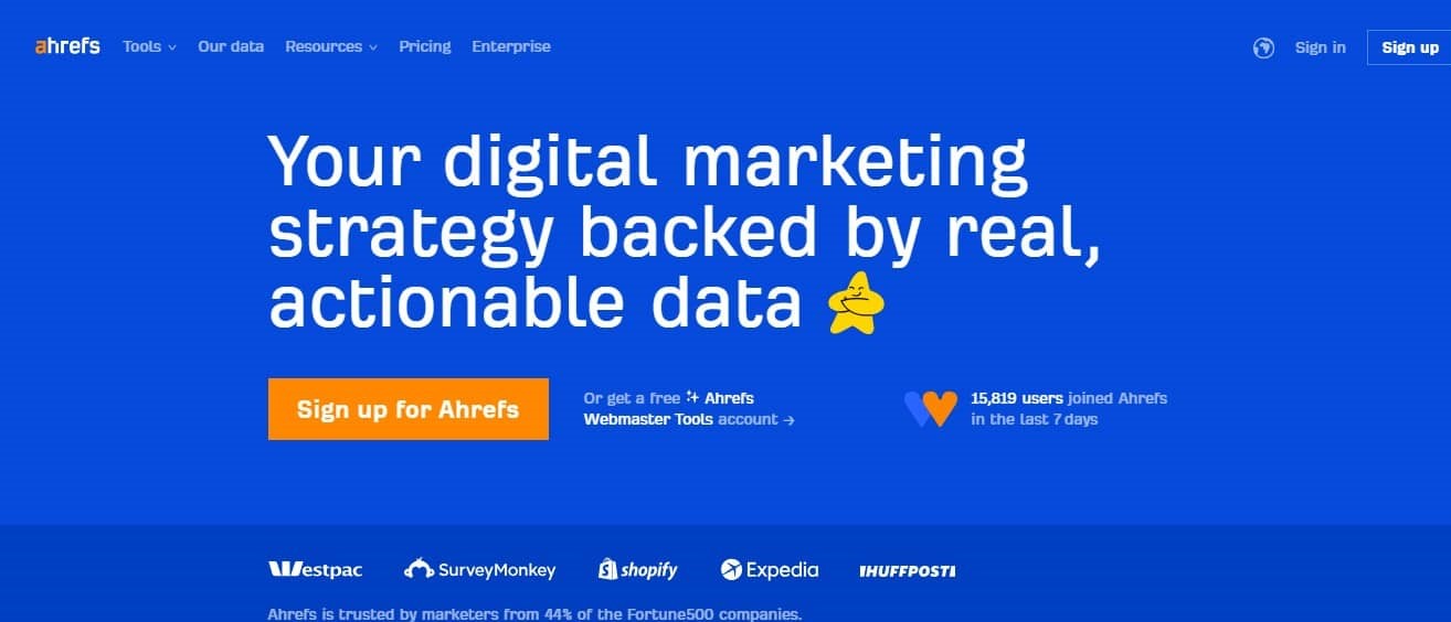 Ahrefs- SEMrush Competitor