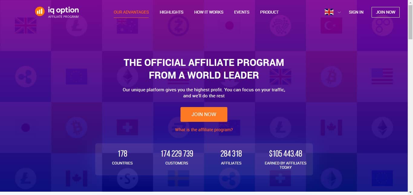 IQ Option - Highest Paying Affiliate Marketing Programs