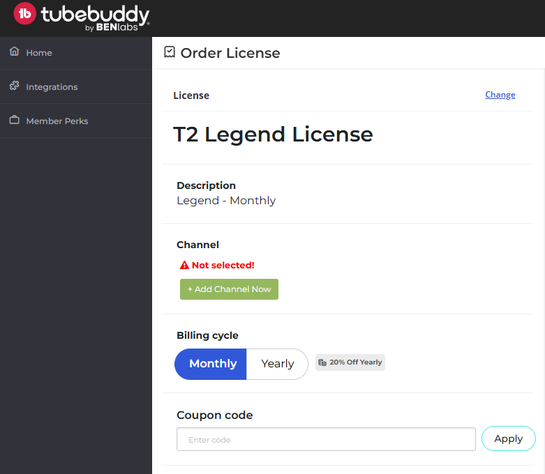 How To Apply Tubebuddy Coupon Code