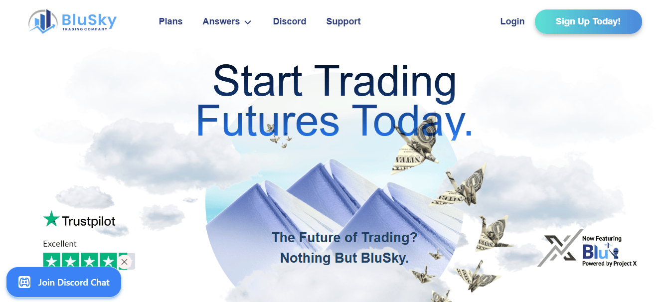 Blusky Trading Promo Code